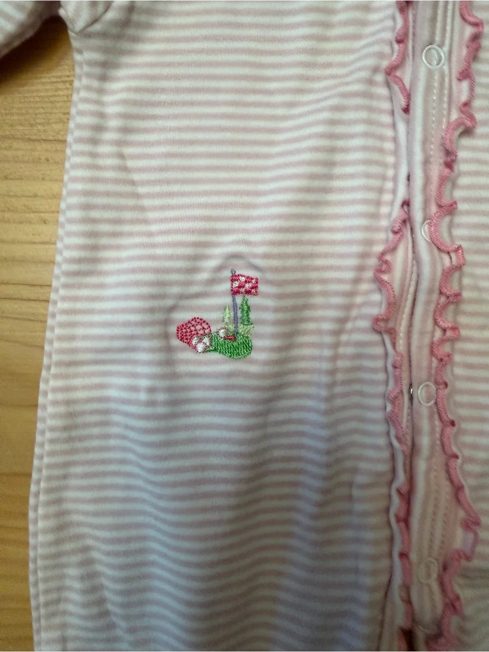 Kissy Kissy Embroidered Golf One-Piece